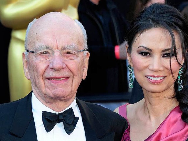 Rupert Murdoch und Wendi Deng<ppp></ppp>  | Foto: dpa