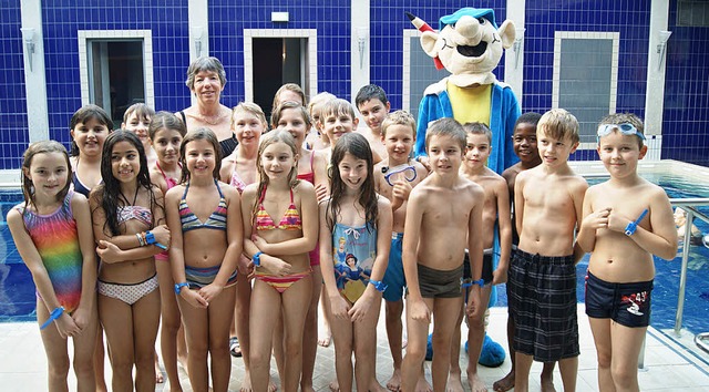 Viele Wasserratten und ein B. Zetti.   | Foto: Benedikt Metzger