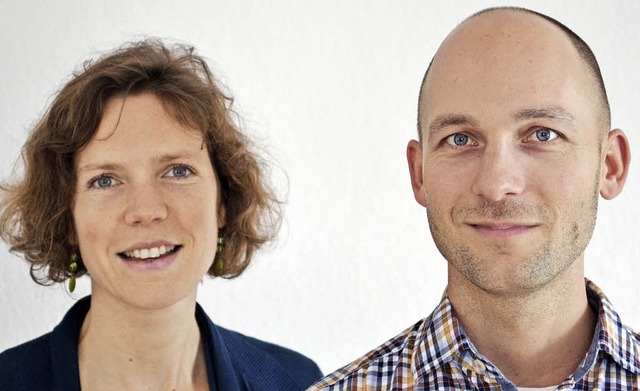 Theresa Behrendt-Zingerle und Klaus Schlick   | Foto: L. Schilling