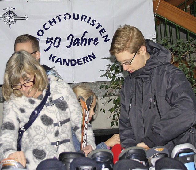 Beim Skibasar der Hochtouristen herrschte wieder eine groe Auswahl.    | Foto: Privat