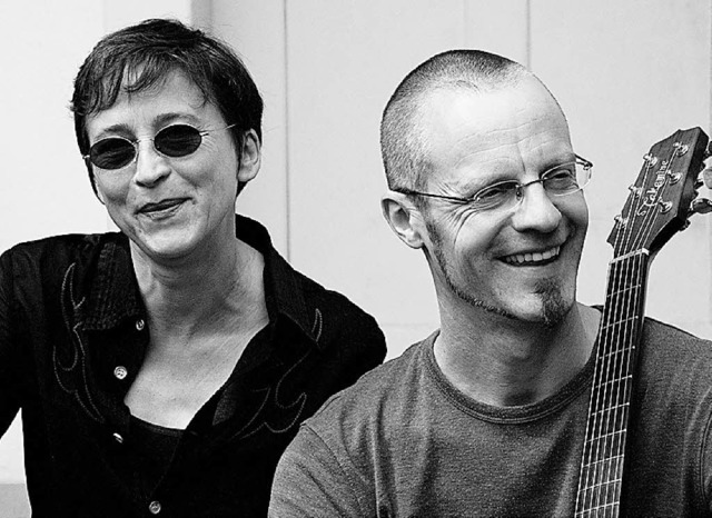Anne Ehmke und Daniel Vogel spielen im Caf &#8222;Frulin&#8220;.   | Foto: ZVG