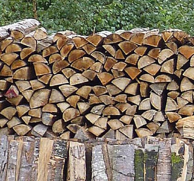 Holz ist ein derzeit ein lukratives Geschft.   | Foto: D. Sattelberger