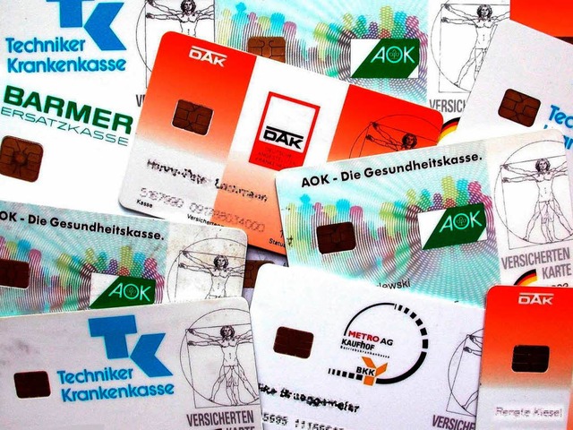 Seit Anfang 2009 gilt in Deutschland d...kenversicherungspflicht fr jedermann.  | Foto: dpa