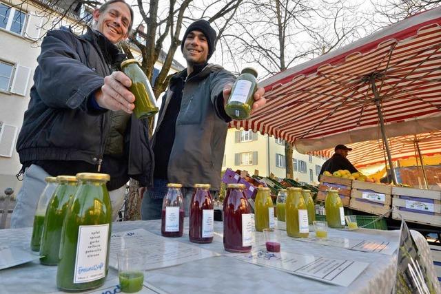 Freundsaft will in Freiburg mit Frischgepresstem Umsatz machen