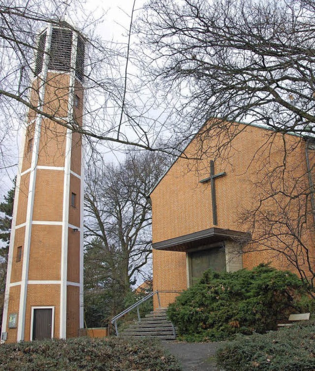 Die Friedenskirche wird morgen 50 Jahre alt.  | Foto: Herbert Frey