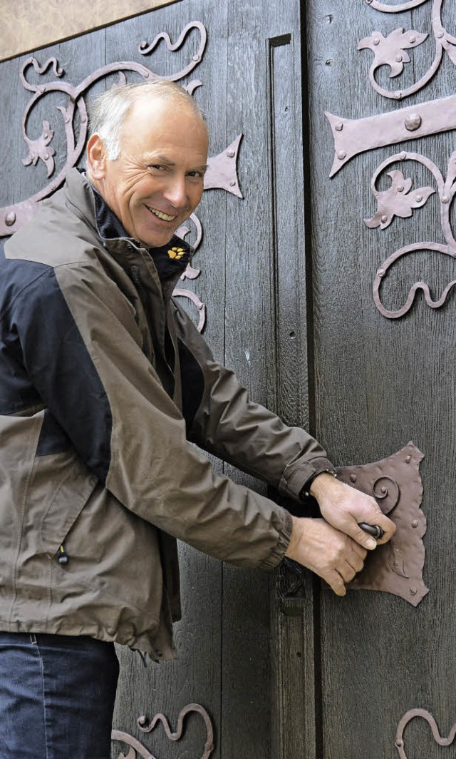 Hat in der Kirche Schlsselgewalt: Friedhelm Behringer  | Foto: Ehrlich