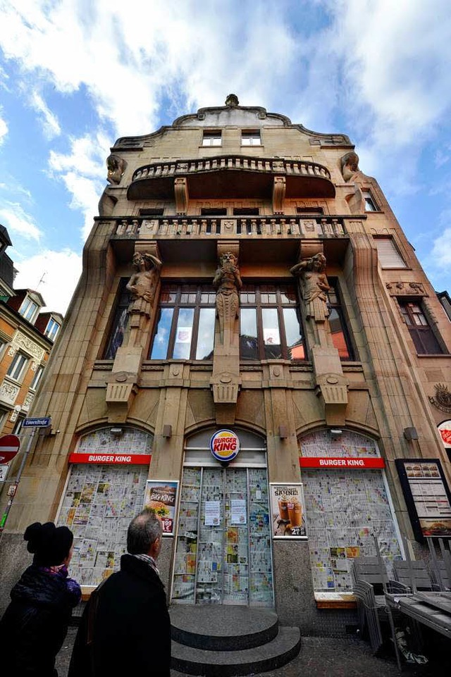 Schluss mit Buletten Der Burger-King in der Altstadt hat dicht gemacht.  | Foto: Michael Bamberger