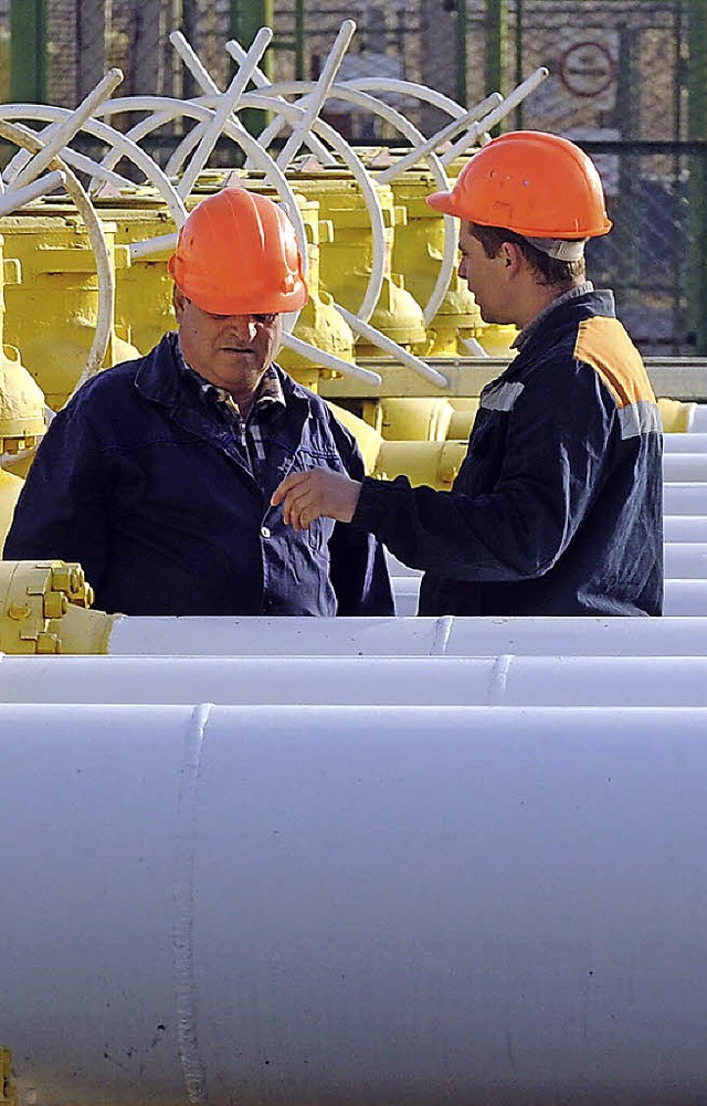 Ukrainische Gasleitung   | Foto: AFP