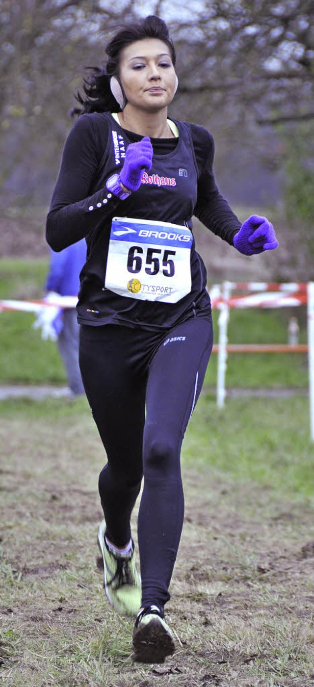 Die Siegerin im Frauenlauf Billi Jean Firros  | Foto: Murst