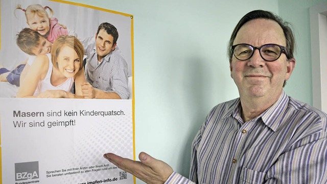 Kinderarzt Dr. Gottfried Huss sieht di...mpfschutz ihrer Kinder in der Pflicht.  | Foto: Martina Proprenter