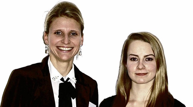 Ausgezeichnete Girsberger-Auszubildend...chmann (links) und Katarina Wstefeld.  | Foto: Girsberger