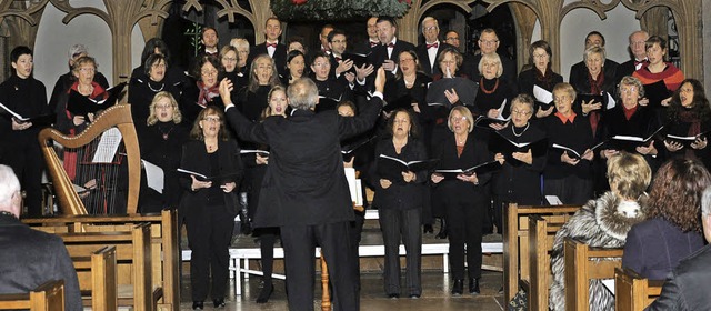 Mit weihnachtlicher Musik gastierte da...gen und im Breisacher Stephansmnster.  | Foto: kai kricheldorff