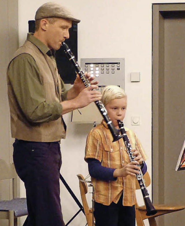 Wenn der Vater mit dem Sohne musiziert<ppp></ppp>   | Foto: Bachmann-Goronzy