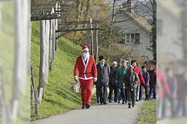 Der Nikolaus geht voraus