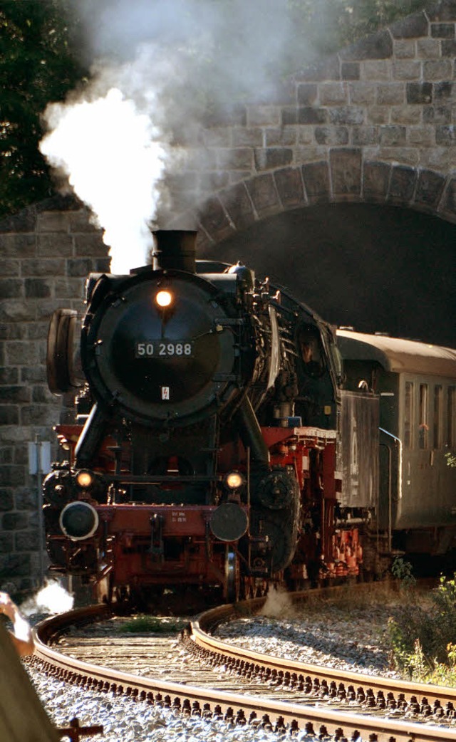 Die geplanten Winterfahrten der Sausch...rmuse im Tunnel ist der Grund dafr.   | Foto: jul