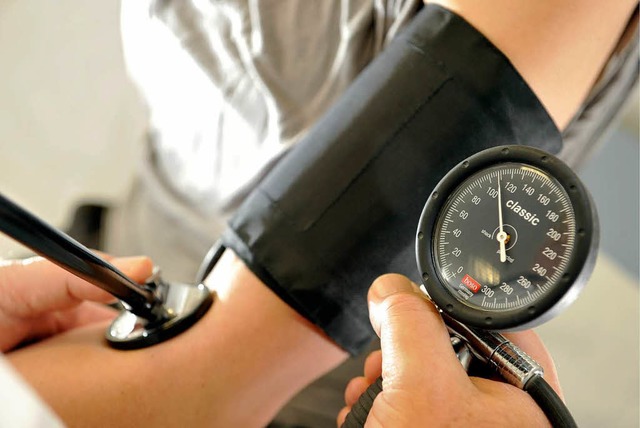 Hoher Blutdruck ist eine unterschtzte Krankheit.  | Foto: dapd