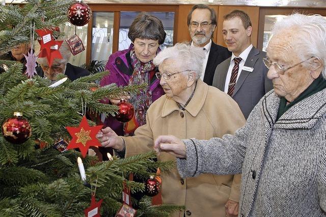 Wunschsterne am Baum