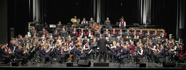 Beim Galakonzert der Stadtkapelle vor ...musikcorps 3 als Gastorchester dabei.   | Foto: ARCHIVFOTO:  Peter Heck