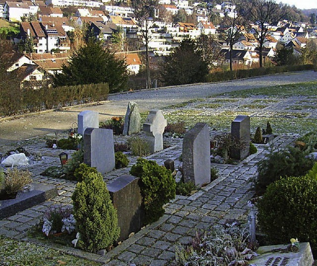 Der Bergfriedhof in Inzlingen   | Foto: Johanna Hgg