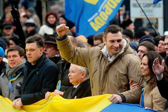 Vitali Klitschko: Ein Kämpfer für die Opposition