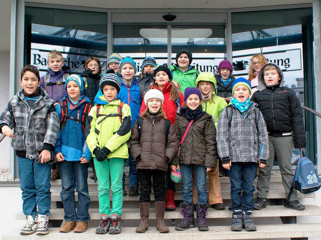 Die Klasse 4a der Hans-Thoma-Schule Weil-Haltingen. Die Klasse 4a der Hans-Thoma-Schule Weil-Haltingen.