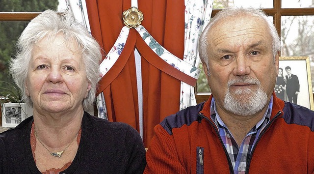 Anita und Helmut Mller sind seit 50 Jahren verheiratet.  | Foto: Schweizer