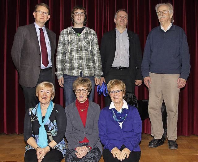 Vorsitzender  Michael Karolzak, Chorle...und Ursula Hilbertz (beide 40 Jahre).   | Foto: Pregger