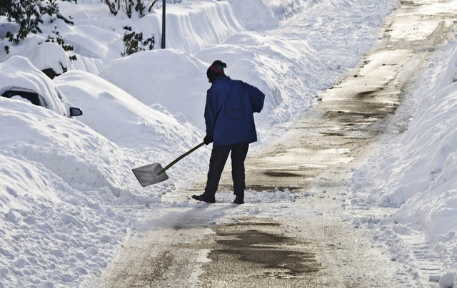 Auch wenn solche Schneemengen in Walds... sich auf Eis und Frost vorbereitet.    | Foto: Archivfoto: Andrea Schiffner