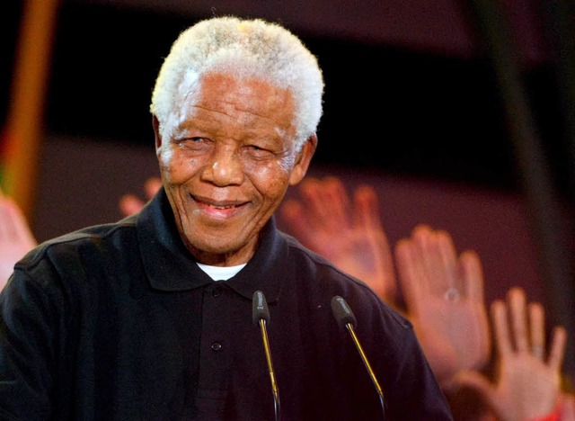 Weltweit herrscht Trauer ber den Tod von Nelson Mandela.  | Foto: dpa