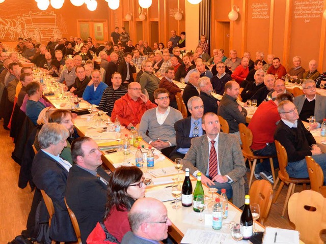 Kleine Ernten machen den Winzern im Ka...s badischen Weinbauverbandes deutlich.  | Foto: Gerold Zink