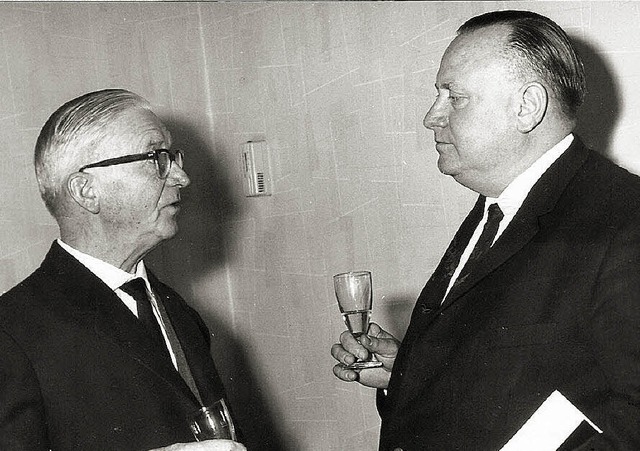 Ratsmitglied und Ehrenbrger Ernst Sch...einem Verkehrsunfall am 2. Juli 1966.   | Foto: Privat