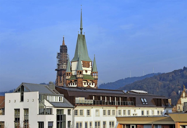 Freiburger Unternehmer sanierten den F... mit ungewhnlicher Dachkonstruktion.   | Foto: Thomas Kunz