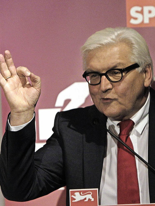 SPD-Regionalkonferenz mit Frank-Walter Steinmeier in der Steinhalle Emmendingen  | Foto: Patrik Mller