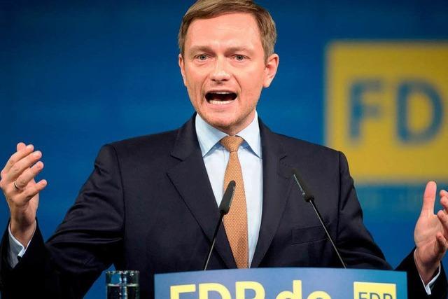 FDP will mit Lindner das Comeback schaffen