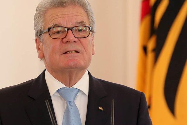 Absage an Sotschi - Gauck reist nicht zu Olympischen Winterspielen