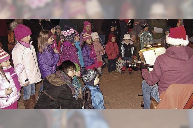 Adventsstimmung bei Sonnenschein