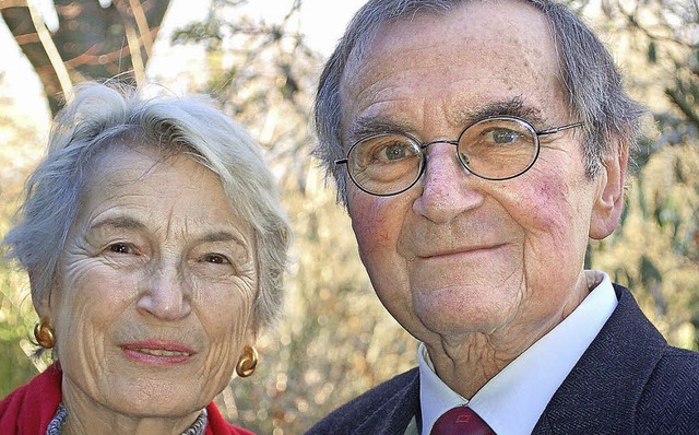 Wolfram Dennig feierte mit seiner Frau...te am Sonntag seinen  80. Geburtstag.   | Foto: Frank Kiefer