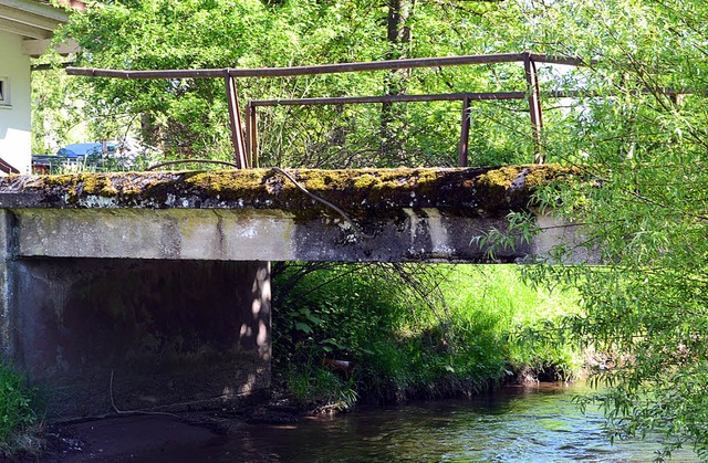 Die Brcke in den Badmatten soll saniert werden.   | Foto: Archiv: B. Zehnle-Lehmann