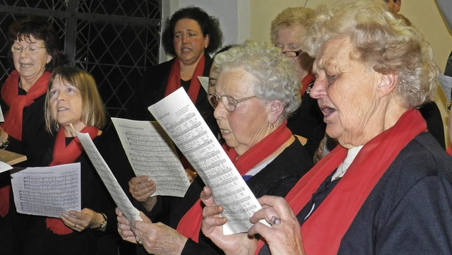 Ein gelungenes Konzert bot der Gndlinger  Kirchenchor zu seinem Jubilum.   | Foto: christine weirich