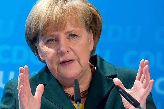 Wie Angela Merkel ihre CDU in die Groe Koalition fhrt