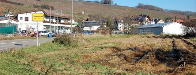 An der Bahnhofstrae gegenber von Aut...n einen unterirdischen Gewlbekeller.   | Foto: Herbert Frey