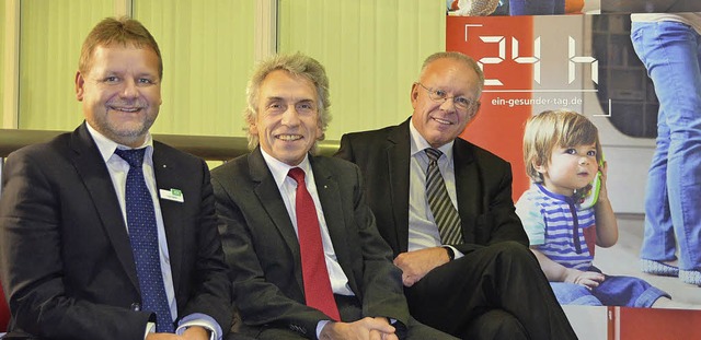 Uwe Daltoe, Christopher Hermann, Dietmar Wieland (von links)   | Foto: Baas