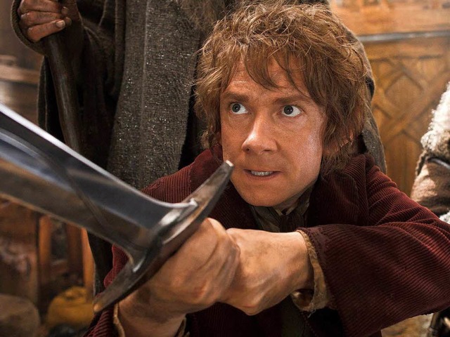 Hobbit Bilbo (Martin Freeman) kann auf die Untersttzung der Zwerge zhlen.  | Foto: Warner
