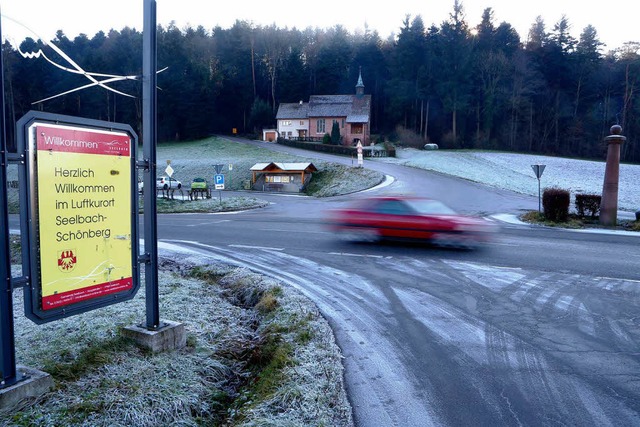 Die Passhhe  auf dem Schnberg soll fr Fugnger sicherer werden.  | Foto: Christoph Breithaupt