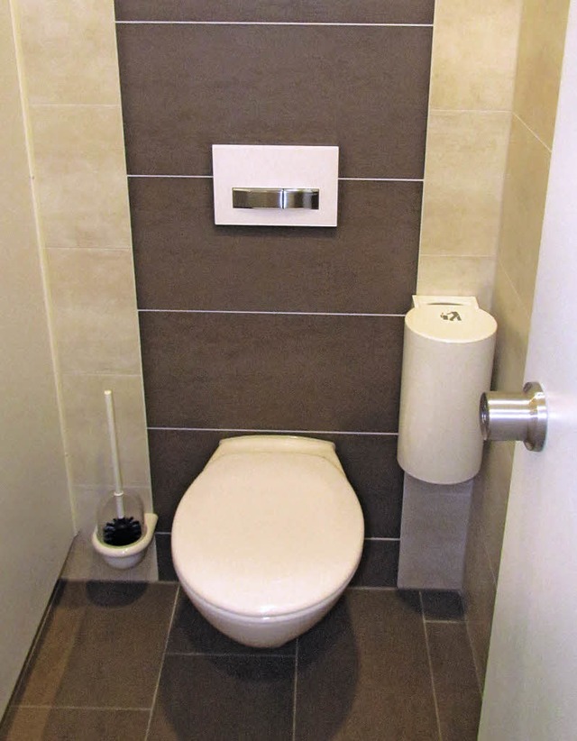 Saubere Sache: Die modernisierte  Toil...herme wirkt einladend und hygienisch.   | Foto: Gemeinde