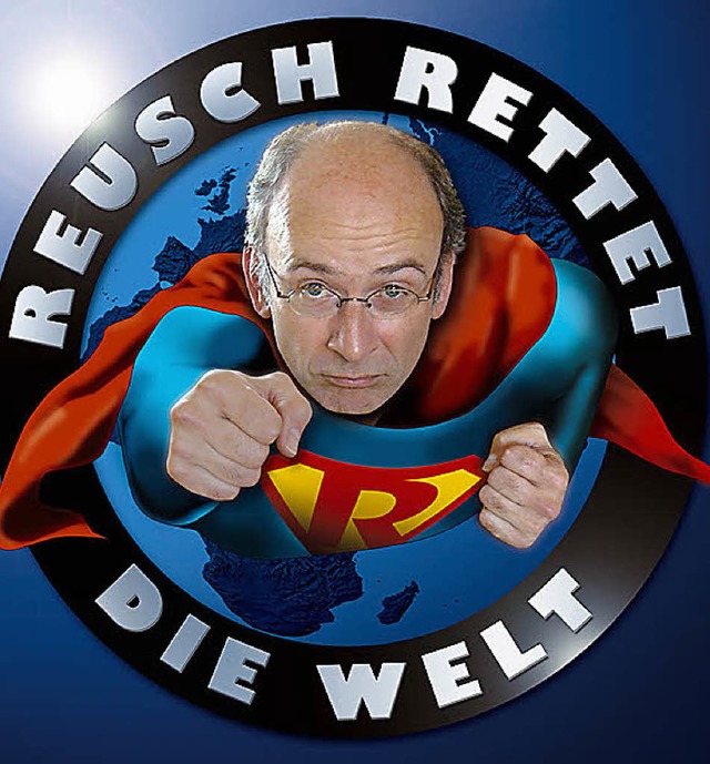 So hat er&#8217;s gern: Stefan Reusch rettet die Welt.   | Foto: Privat