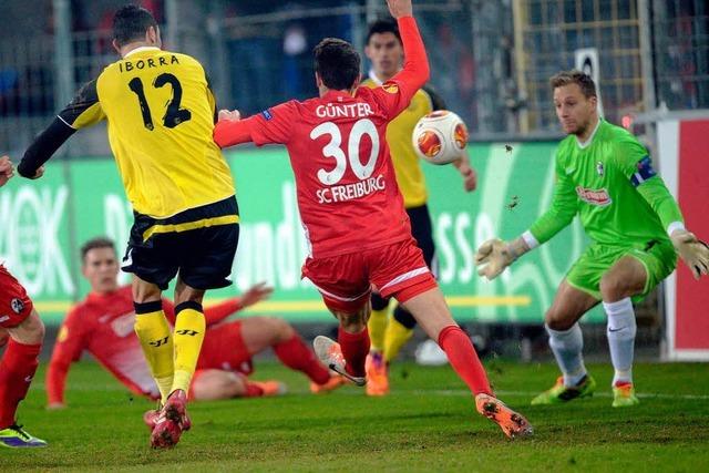 Ausgeschieden: Freiburg verliert gegen Sevilla 0:2