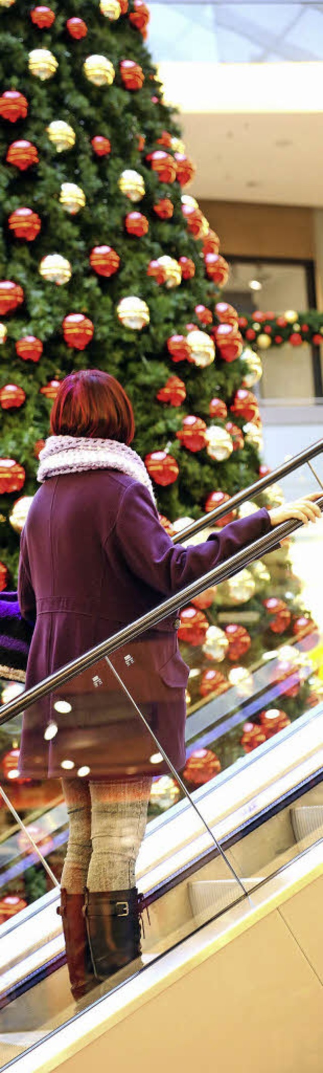 Weihnachten fest im Blick, das haben n...nden, sondern auch die Einzelhndler.   | Foto: Dpa