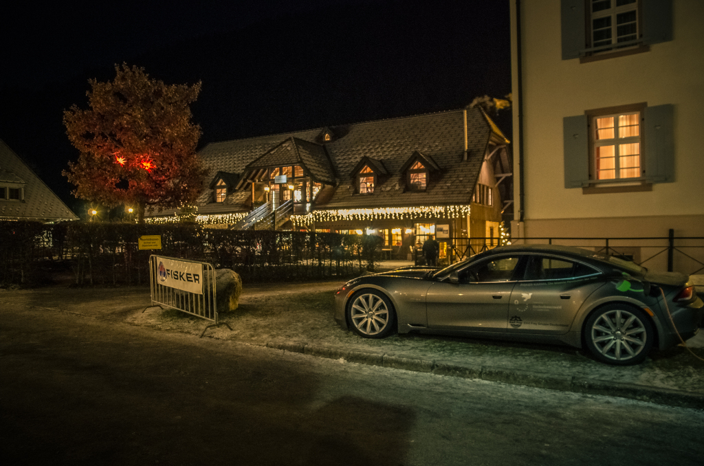 Romantisch ist es auf dem Weihnachtsmarkt in der Ravennaschlucht.