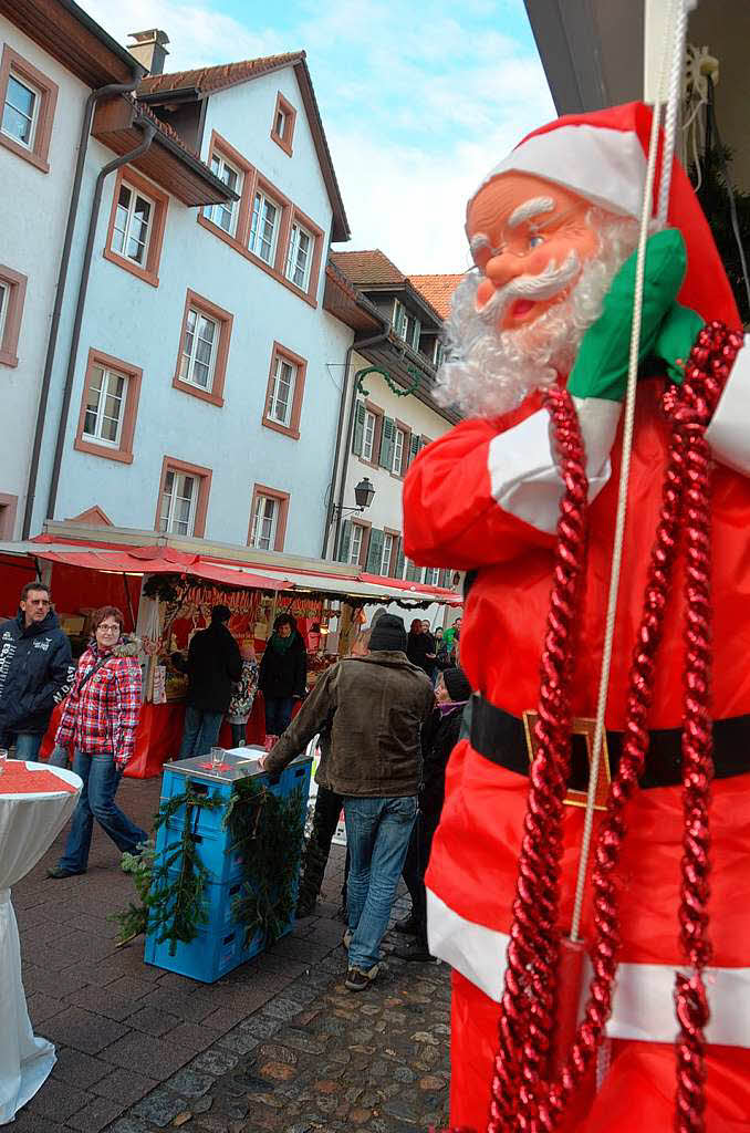 Ein Gefhl wie Weihnachten: Impressionen vom 30. Schopfheimer Weihnachtsmarkt.